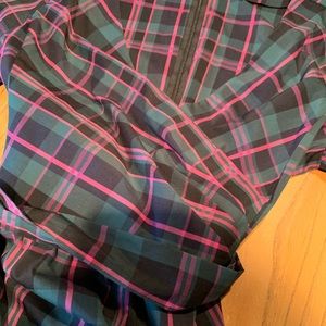 1901 long sleeved plain v neck side tie blouse